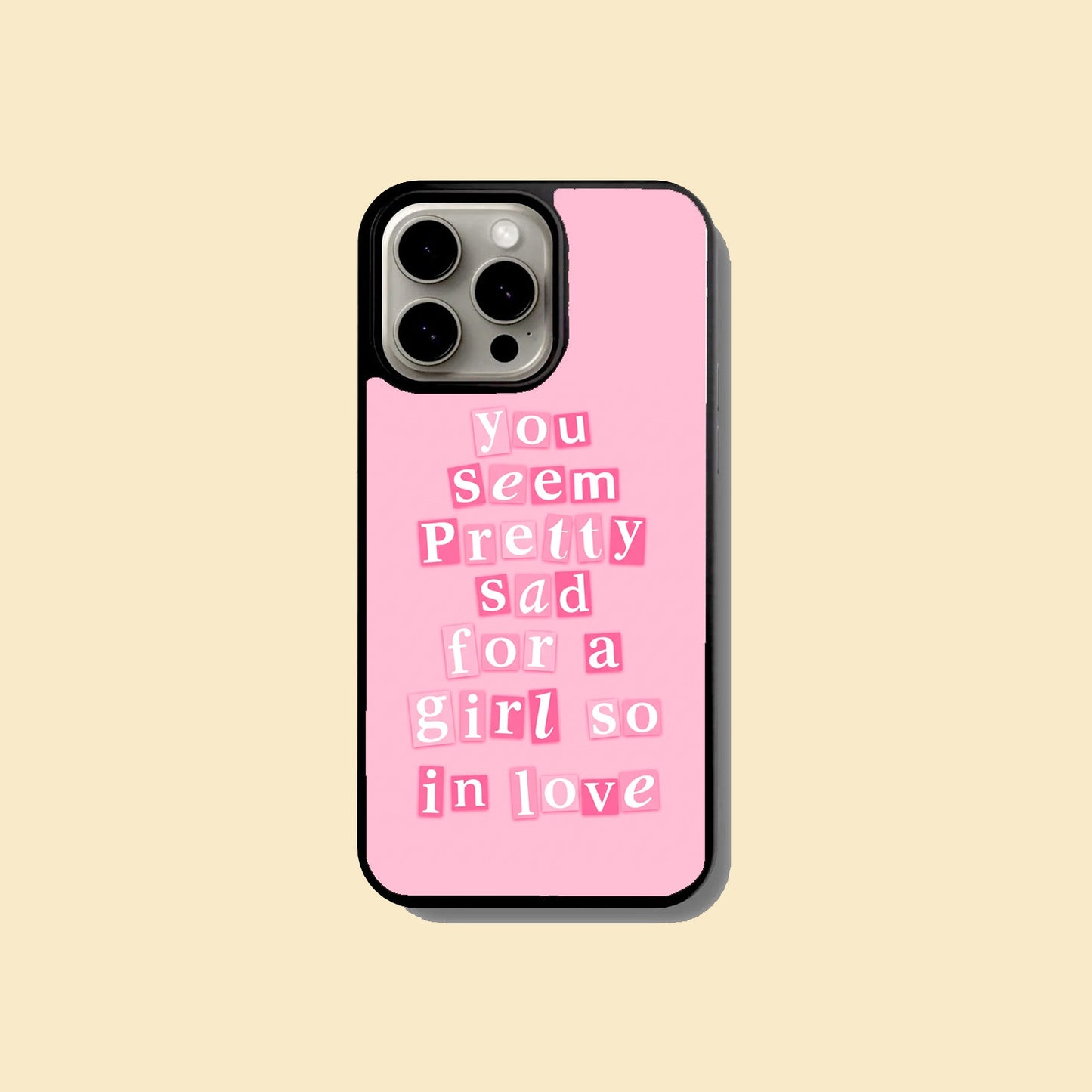 Olivia Rodrigo - You Seem Pretty Sad For A Girl So In Love iPhone Case