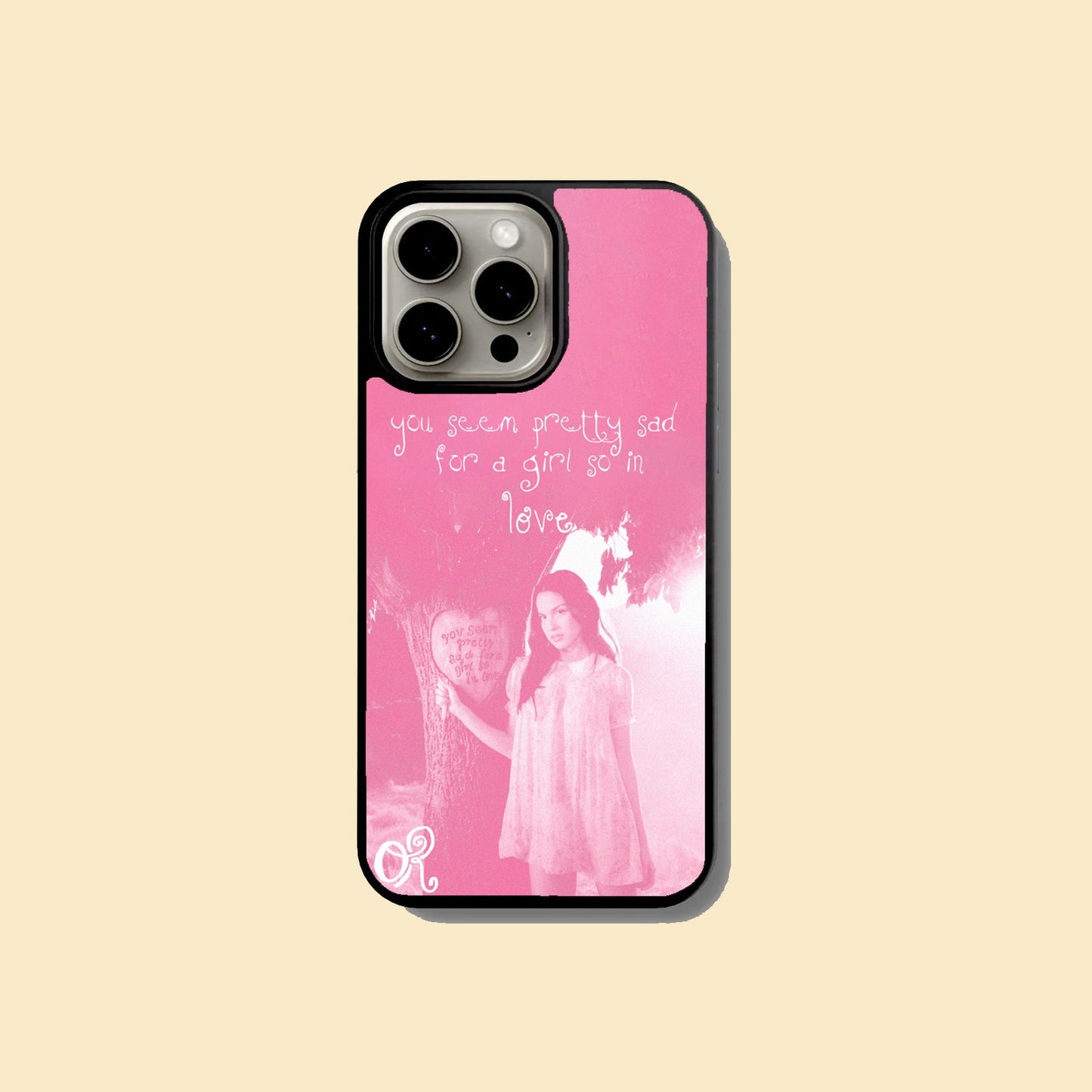 Olivia Rodrigo - You Seem Pretty Sad For A Girl So In Love iPhone Case